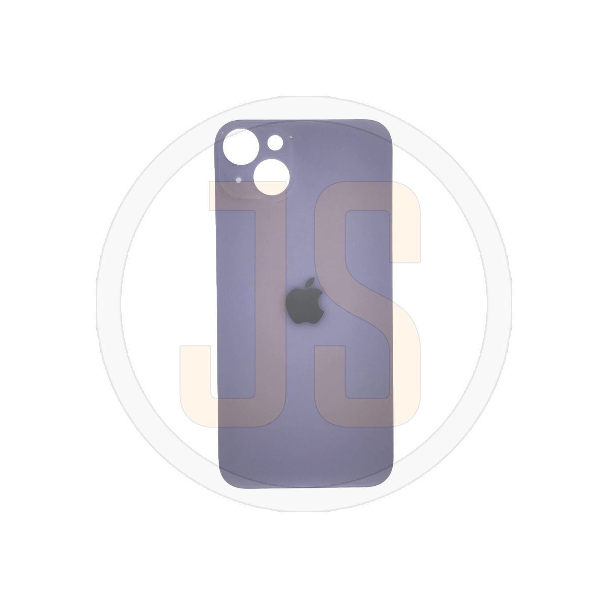 Задняя крышка (стекло) Apple iPhone 14 Plus Purple (увеличенное отверстие под камеру) orig