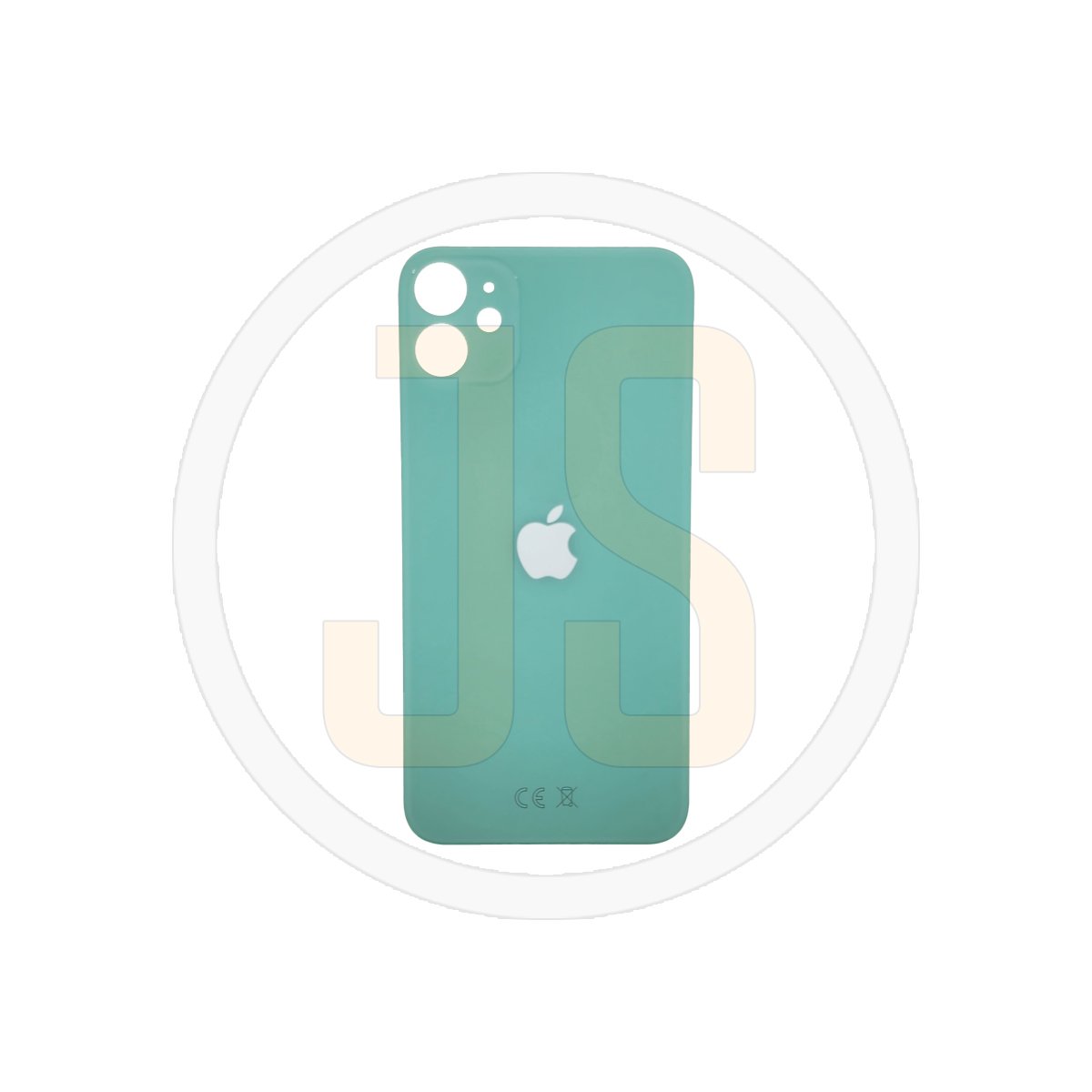 Задняя крышка (стекло) Apple iPhone 11 green (увеличенное отверстие под камеру) orig (CE)