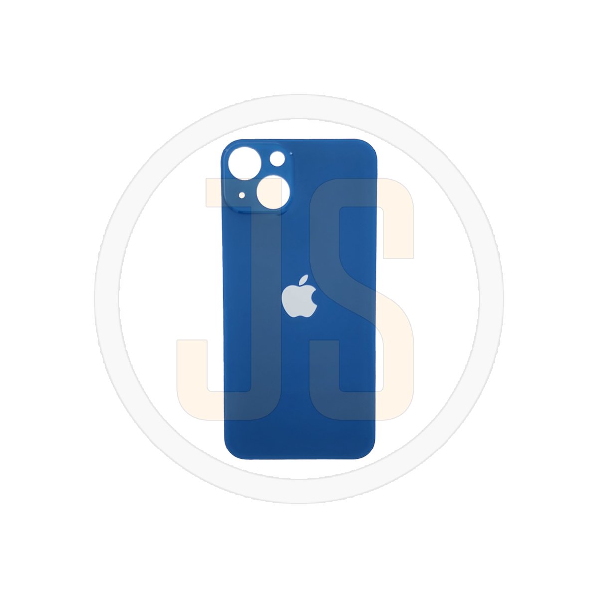 Задняя крышка (стекло) Apple iPhone 13 blue (увеличенное отверстие под камеру) orig