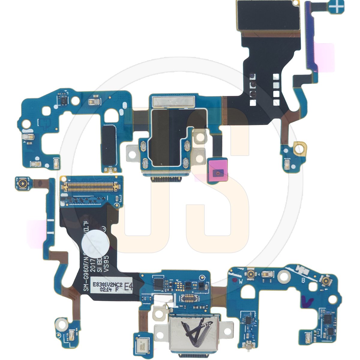 Нижняя плата / шлейф / sub плата Samsung Galaxy S9 (G960) оригинал