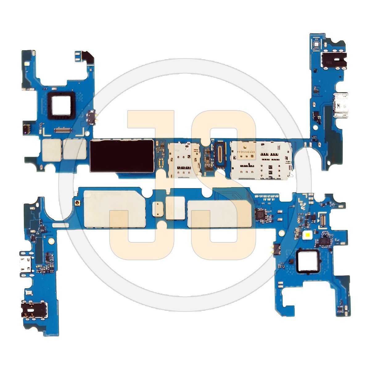 Основная плата для Samsung Galaxy J4 Plus 2018 (J415) оригинал снятая