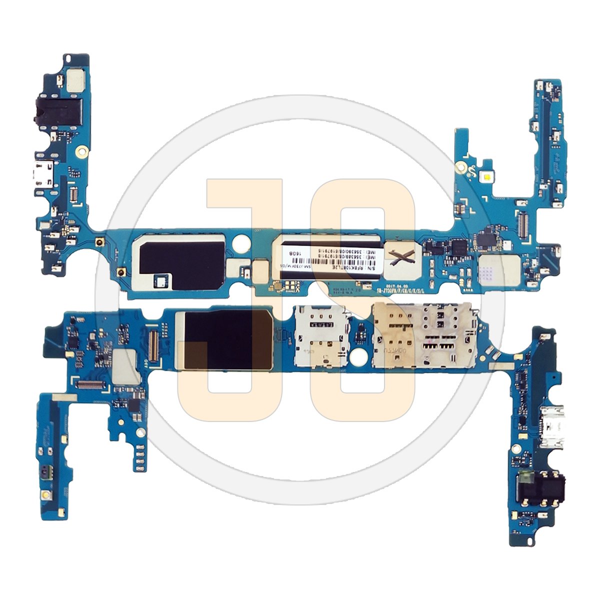 Основная плата для Samsung J7 2017 (J730) оригинал снятая (донор)