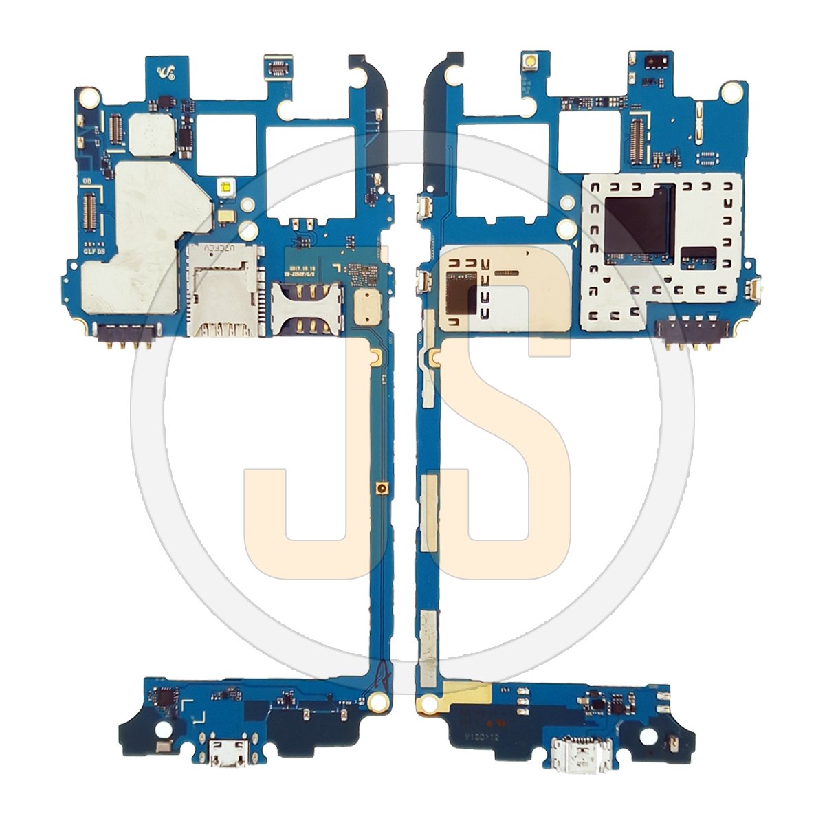 Основная плата для Samsung J2 2018 (J250) оригинал снятая (донор)