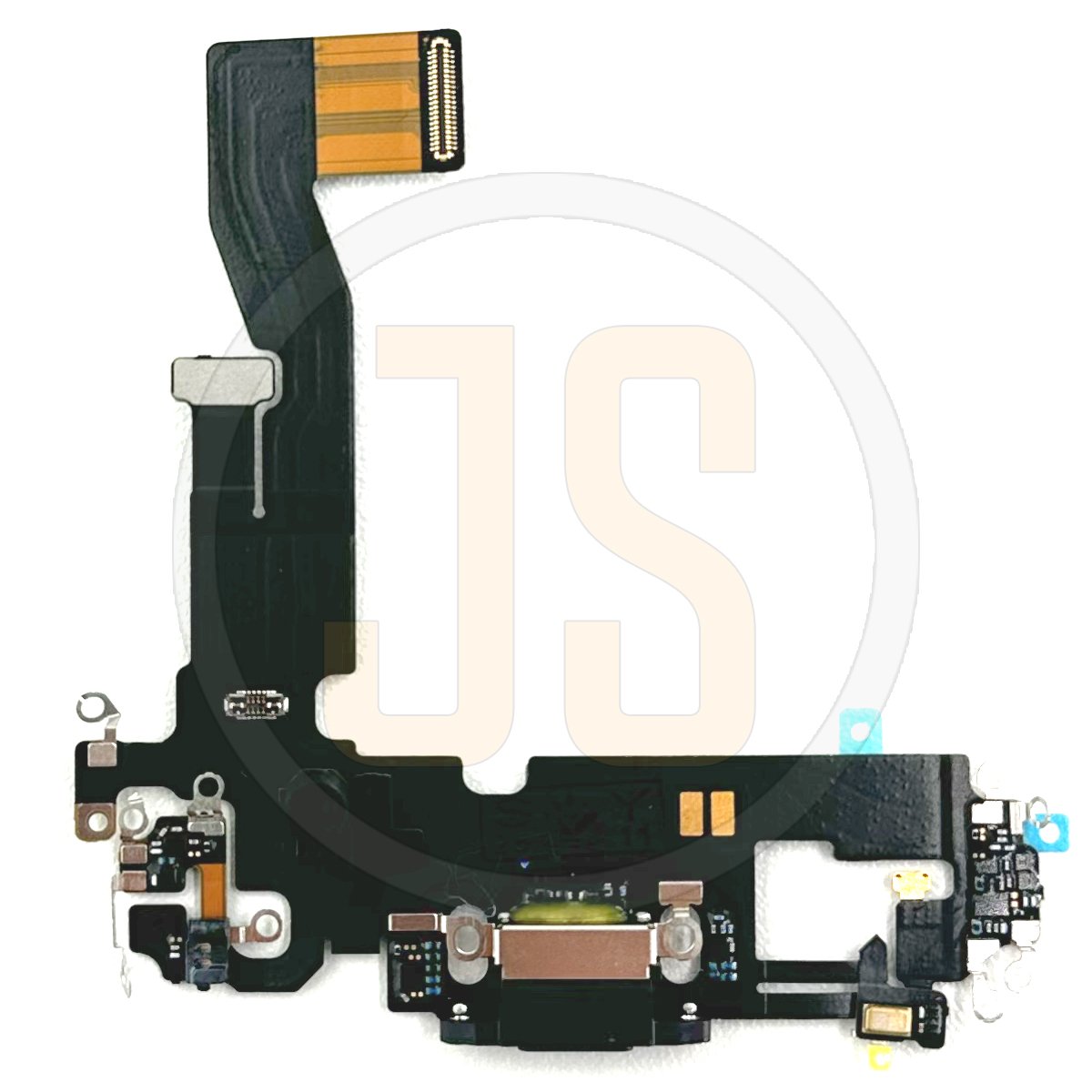 Нижний шлейф Apple iPhone 12, 12 Pro на разъем зарядки и синхронизации black оригинал new