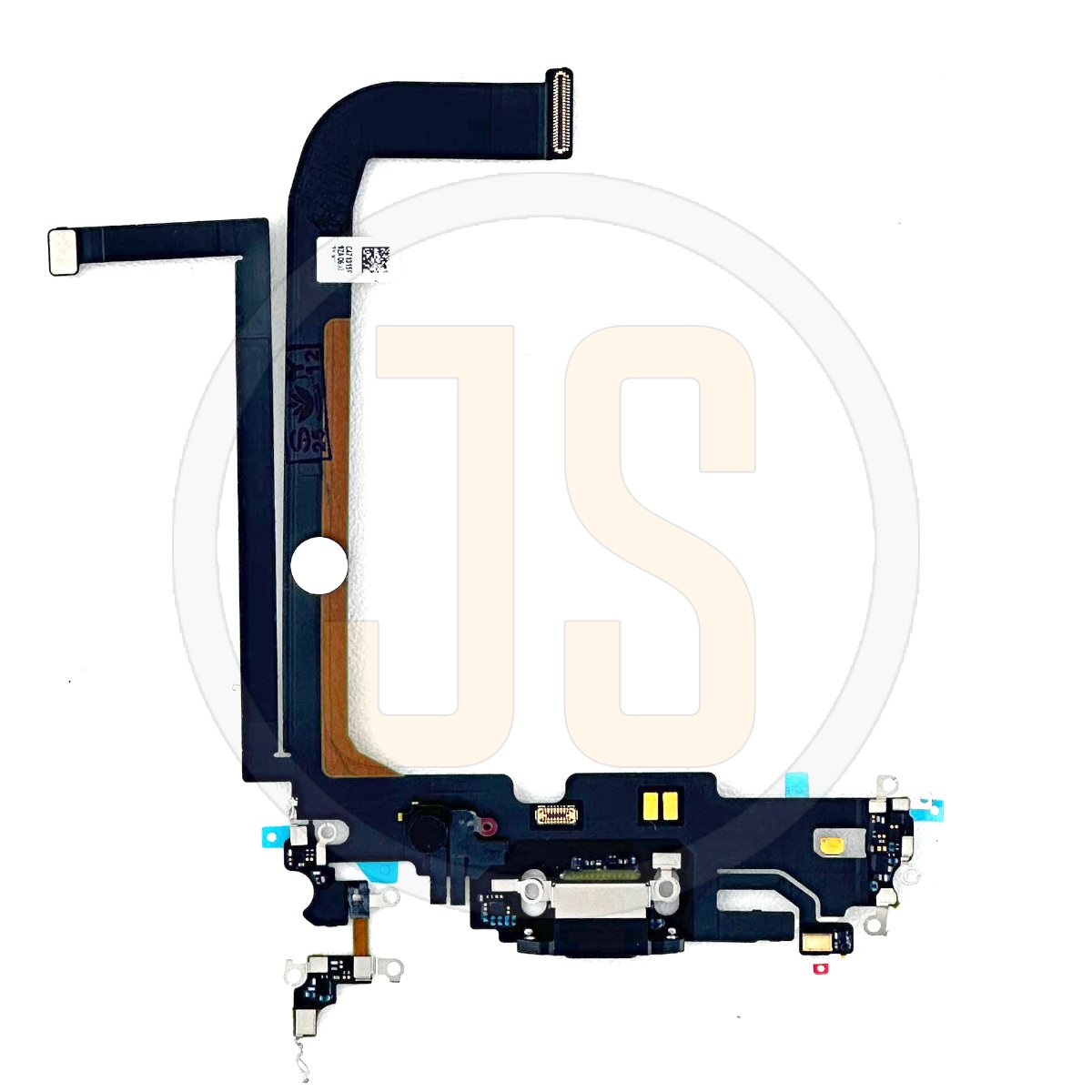 Нижний шлейф Apple iPhone 13 Pro Max на разъем зарядки и синхронизации black оригинал снятый