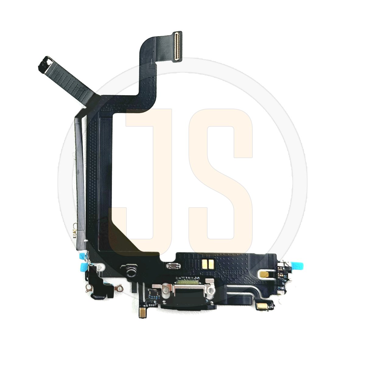 Нижний шлейф Apple iPhone 14 Pro Max на разъем зарядки и синхронизации black оригинал new