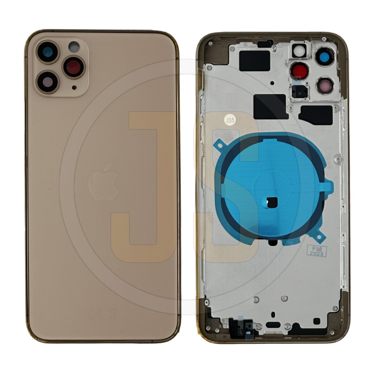 Корпус для Apple iPhone 11 Pro Max Gold (CE)