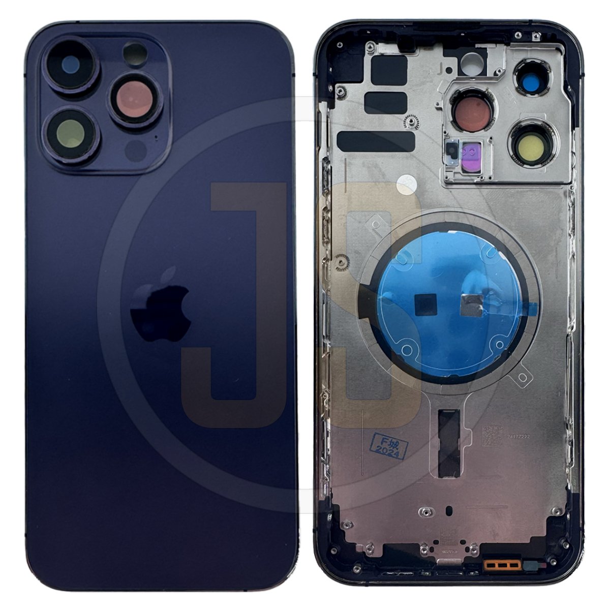 Корпус для Apple iPhone 14 Pro Deep Purple (CE)