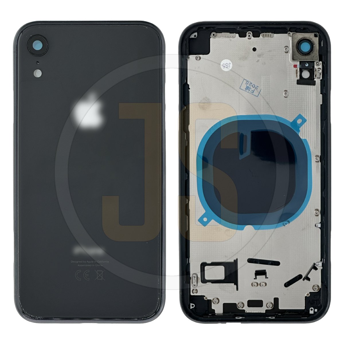 Корпус для Apple iPhone XR Black (CE)