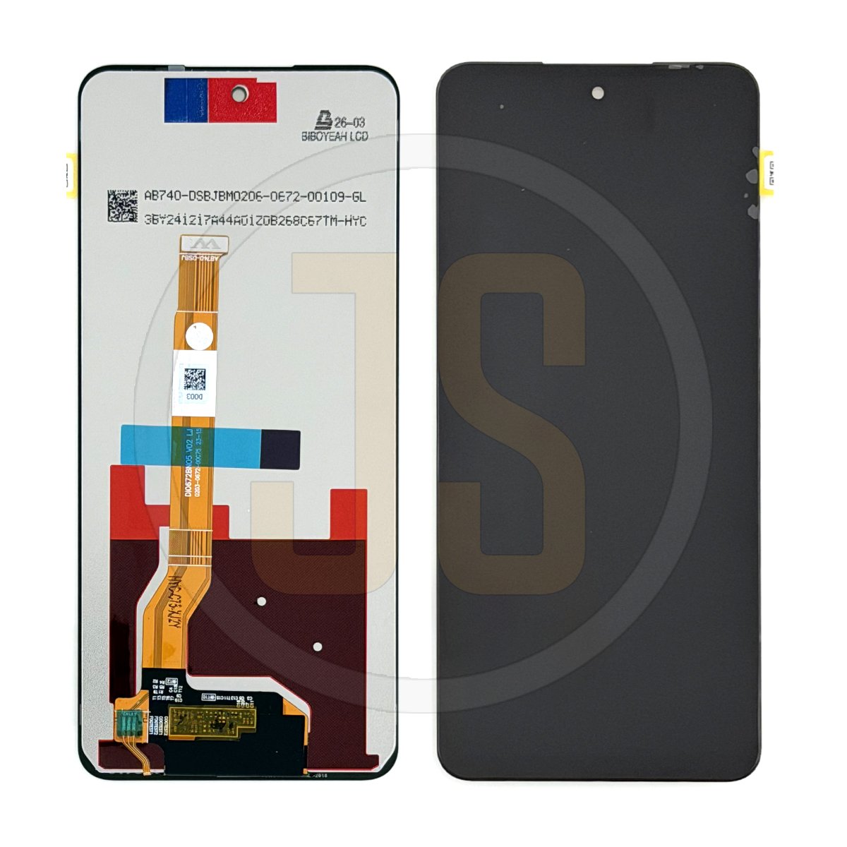 Дисплей для Realme 12 5G (RMX3999), Realme 13 5G (RMX3951), Realme C67 4G, Realme C75 (RMX3941) черный оригинал 100%