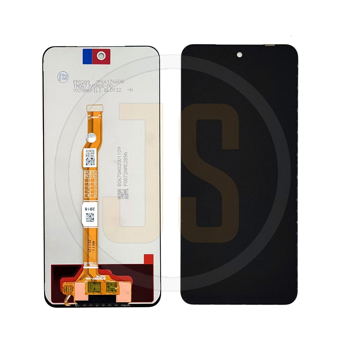 Дисплей для Vivo Y29 4G (V2434), Y19S, Y300i, Y39 5G black оригинал 100%