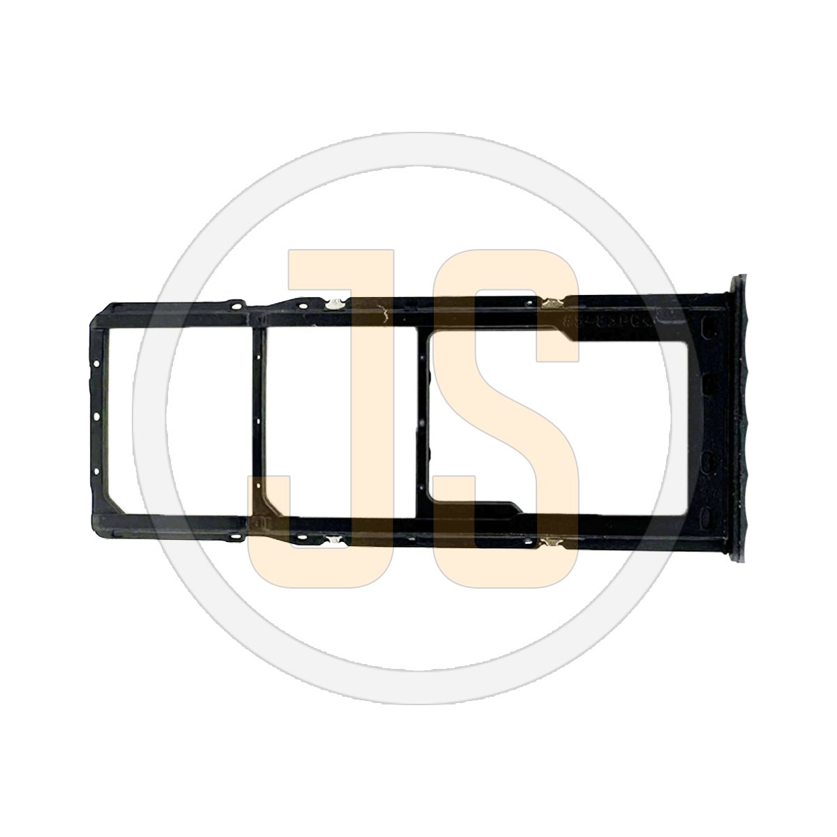 Держатель SIM Samsung Galaxy A30s (A307) black оригинал снятый