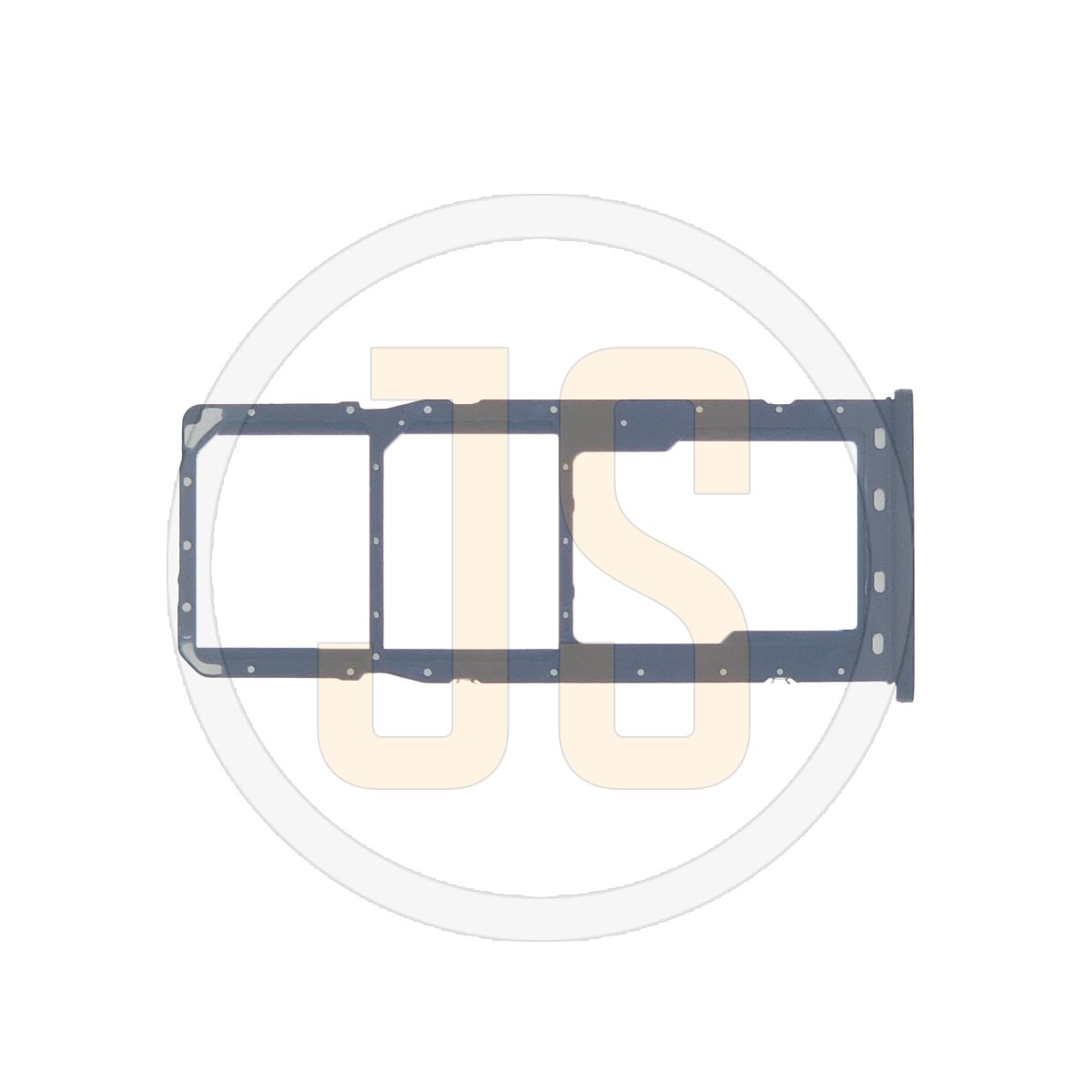 Держатель SIM Samsung Galaxy A70 (A705) blue оригинал снятый