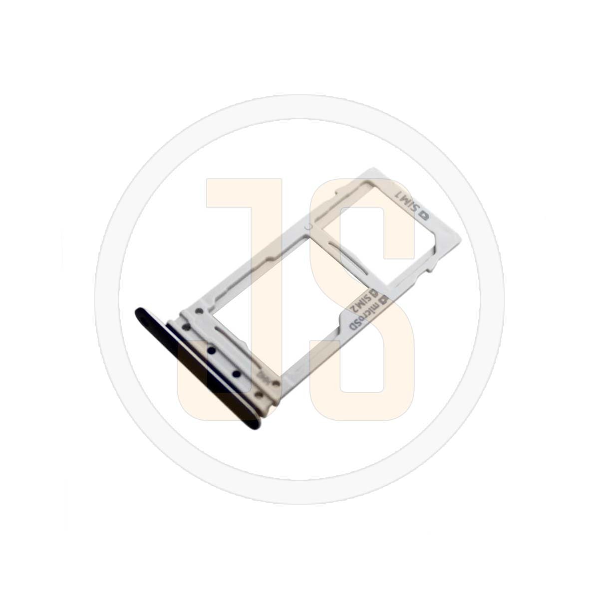 Держатель SIM Samsung Galaxy Note 9 (N960) black оригинал снятый