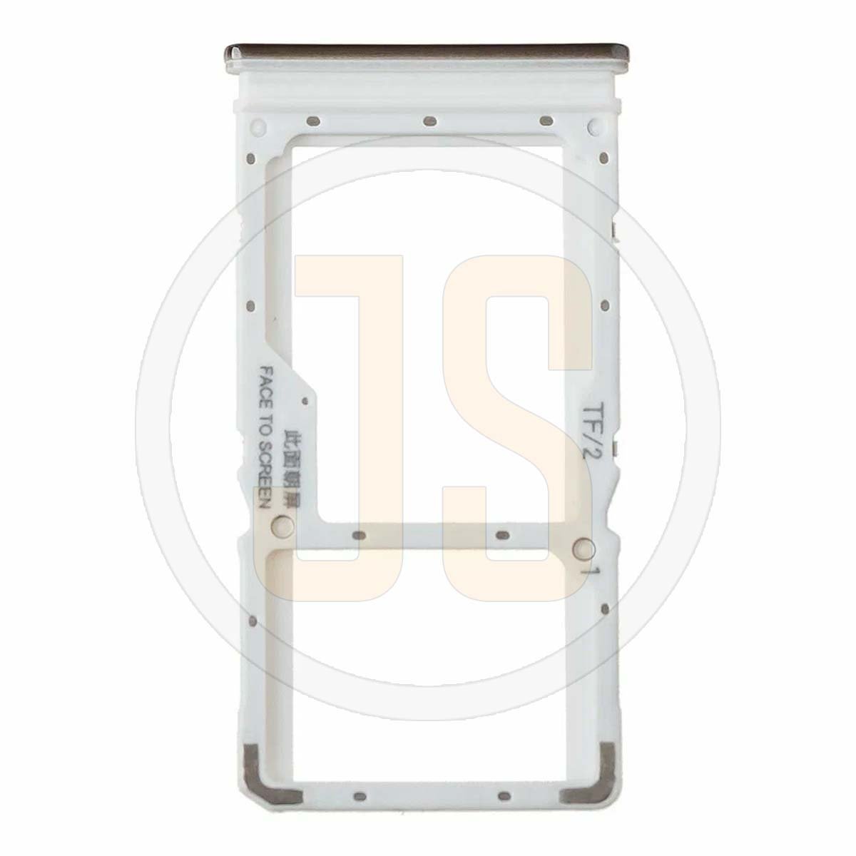 Держатель SIM Xiaomi Redmi Note 8 silver оригинал снятый
