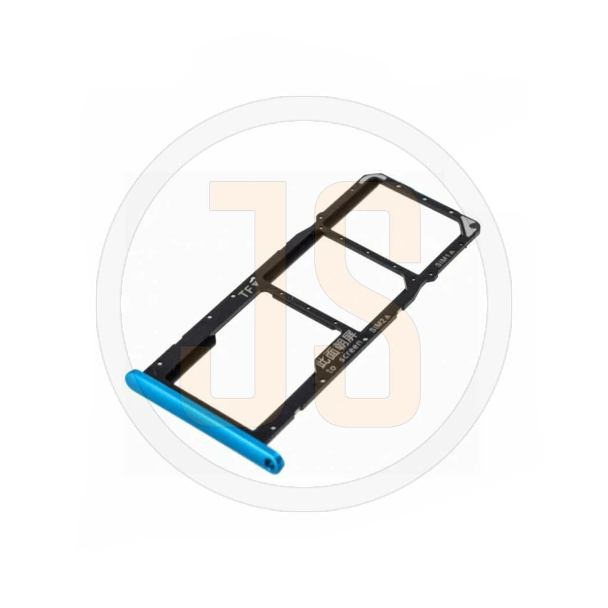 Держатель SIM на Huawei Honor 9a (MOA LX9N) blue