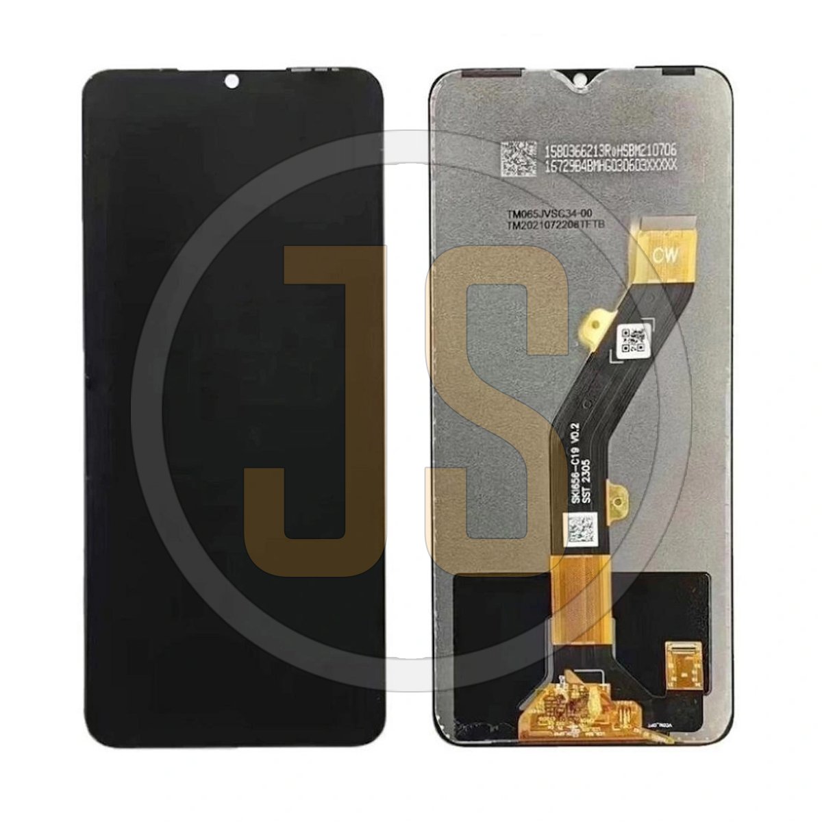 Дисплей для Infinix Hot 30i (X669D) black оригинал