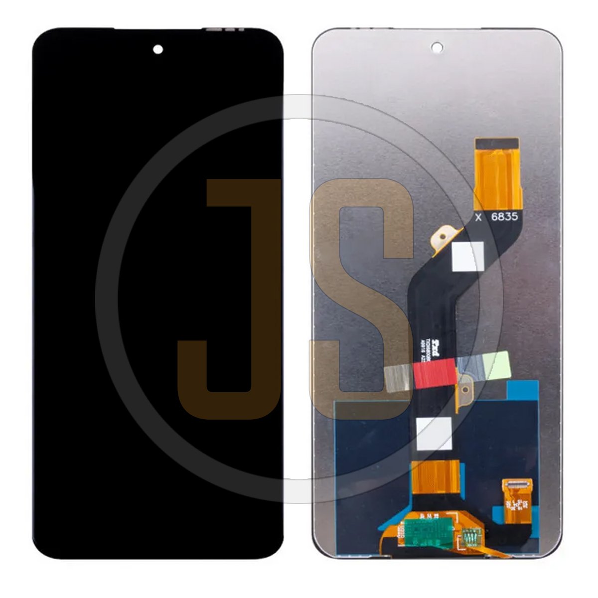 Дисплей для Infinix Hot 30 Play (X6835B) black OEM оригинал