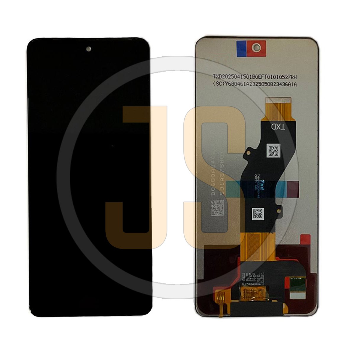 Дисплей для Infinix HOT 50 5G (X6720) black оригинал 100%