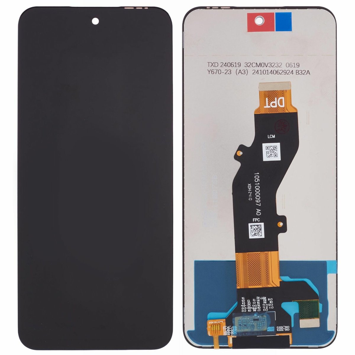 Дисплей для Itel A80 (A671LC) black оригинал 100%