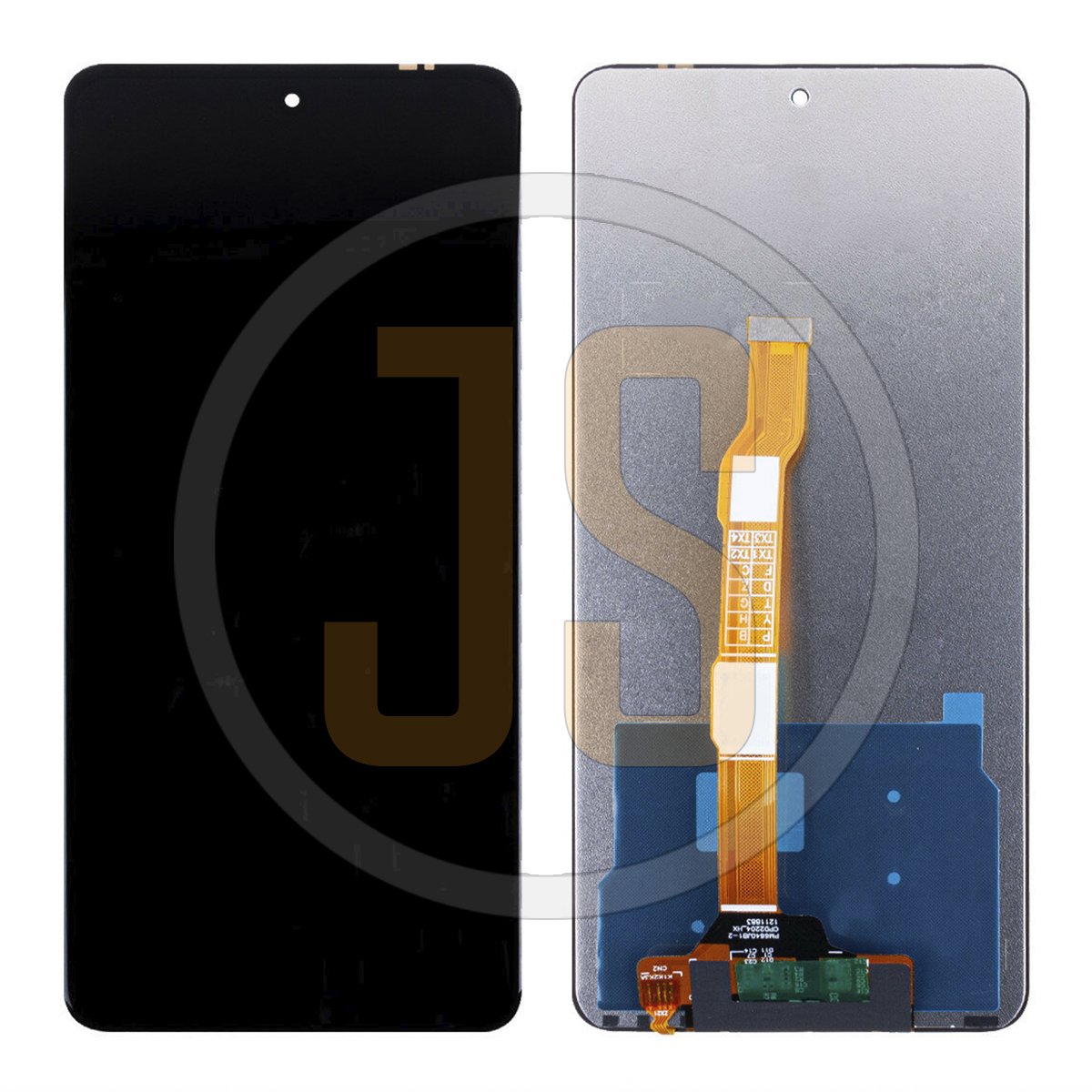 Дисплей для Vivo Y36 4G/5G (V2247) black OEM оригинал