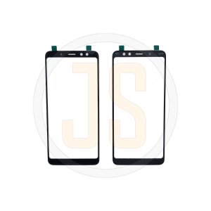 Стекло для переклейки на Samsung A8 (A530) Black оригинал