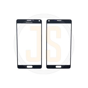 Стекло для переклейки на Samsung Galaxy Note 4 (N910F) black оригинал