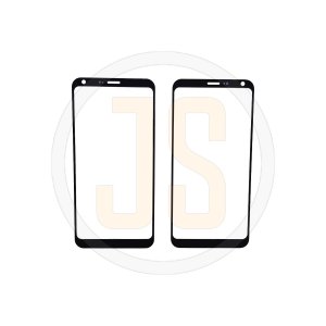 Стекло для переклейки на LG Q6a black оригинал