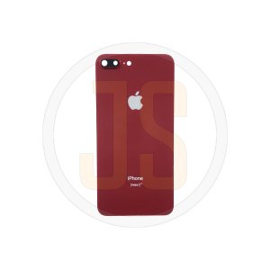 Задняя крышка (стекло) Apple iPhone 8 Plus red + объектив камеры orig (CE)
