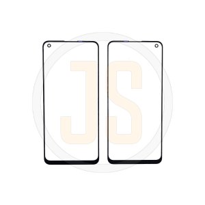 Стекло для переклейки Realme 8 pro (RMX3081), Q2 Pro (RMX2173) black оригинал