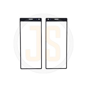 Стекло для переклейки на Sony Xperia 10 Plus black оригинал