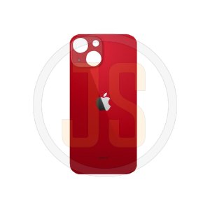 Задняя крышка (стекло) Apple iPhone 13 mini red (увеличенное отверстие под камеру) orig