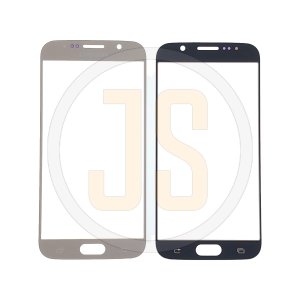 Стекло для переклейки на Samsung Galaxy S6 (G920) gold оригинал