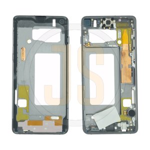 Рамка дисплея для Samsung Galaxy S10 (G973) gray оригинал снятая