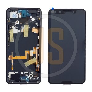 Дисплей для Google Pixel 3 black в рамке оригинал 100%