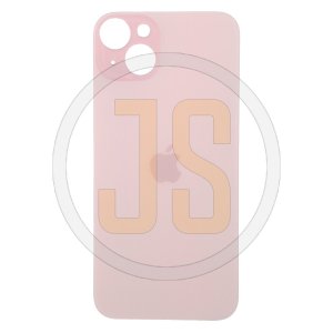 Задняя крышка (стекло) Apple iPhone 15 Plus Pink (увеличенное отверстие под камеру) orig